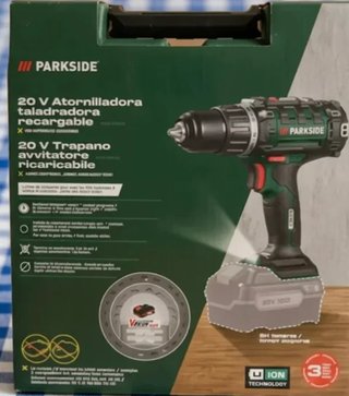 Taladro Atornillador Parkside 20V