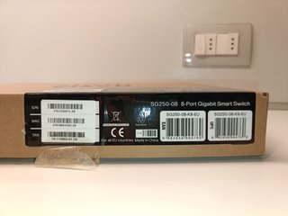 Switch Cisco SG250-08 8 Porte Gigabit