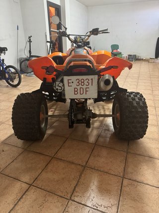 Polaris Predator 500 Quad Naranja