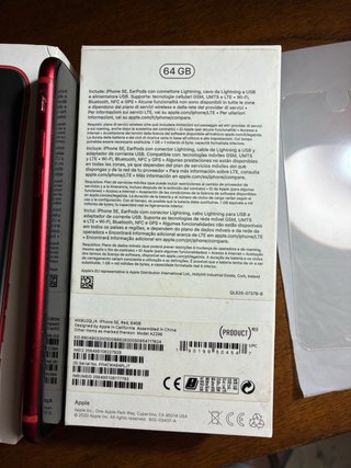 iPhone SE Rojo venta en mano no lo envio