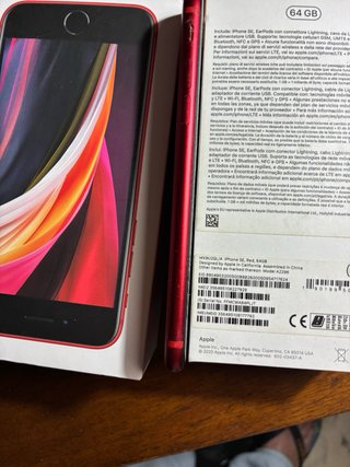 iPhone SE Rojo venta en mano no lo envio
