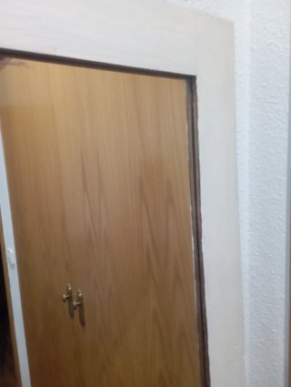 Espejo de pared madera y cristal