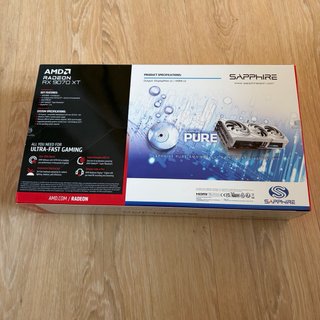 RX 9070 XT Tarjeta Gráfica Blanca