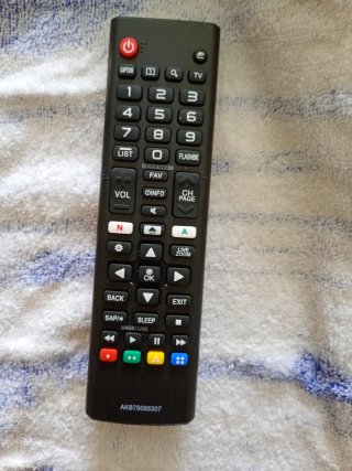 Mando a distancia LG AKB75095307