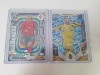 2 Cartas Cristiano Ronaldo CR7 Panini