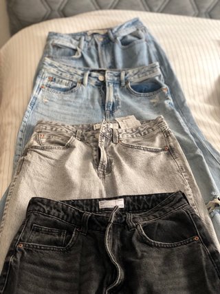 Lote de 8 Pantalones Vaqueros Talla 34/36