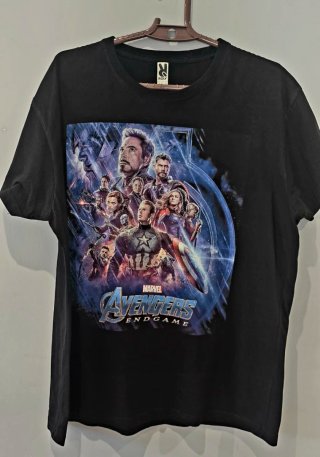 Lote 10 Camisetas Marvel y DC Talla XL