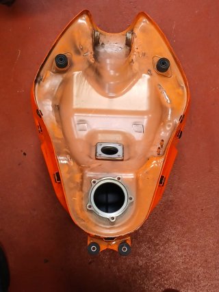 Depósito Gasolina Kawasaki Versys 650 2009 Naranja