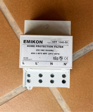 Filtro Emikon HPF 1040-50 Monofásico
