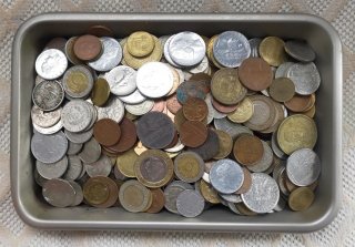 2 kg Monedas Internacionales Variadas