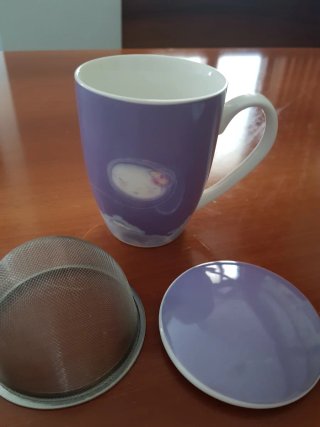 Tazza per tisane con coperchio