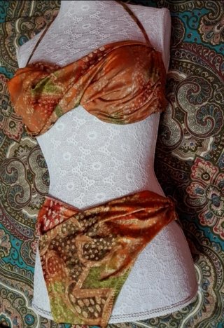 Costume mare estate fantasia floreale