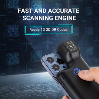 Scanner di codici a barre Tera Clip posteriore