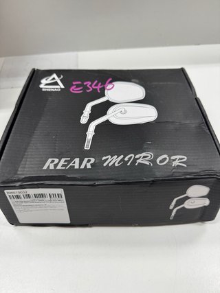 Espejos Retrovisores Moto Negros