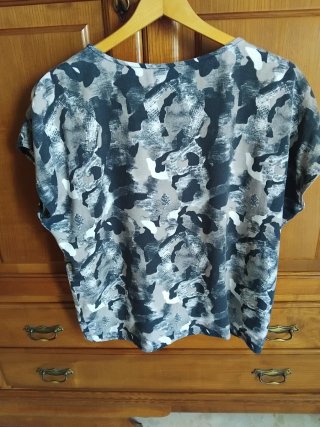Camisa Estampada Camuflaje Talla XL