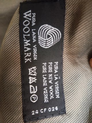 Chaqueta de lana hombre