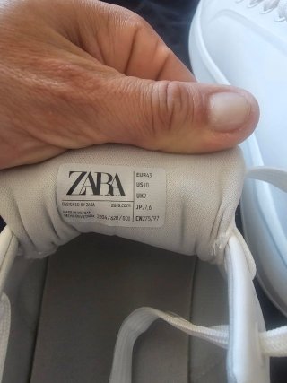 Zapatillas Zara Blancas Talla 43 Nuevas