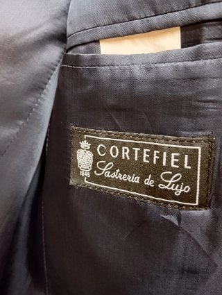 Chaqueta de lana y poliéster para hombre