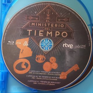 El Ministerio del Tiempo T1 y T2 Blu-ray