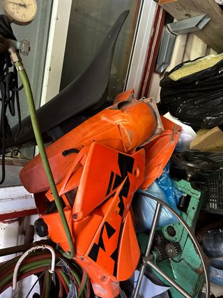 Carcasas KTM 250 EXC 2001 Naranja