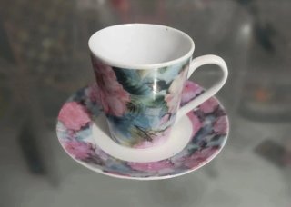 NUEVO Juego de café cortado con azucarero