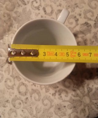 NUEVO Juego de café cortado con azucarero