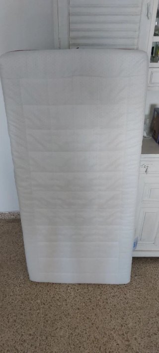 Colchón cuna gris