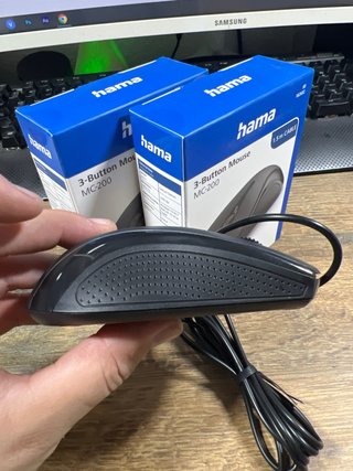 Ratón Hama MC-200 3 Botones Cable 1.5m Nuevo