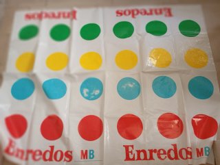 Juego de mesa vintage Enredos MB