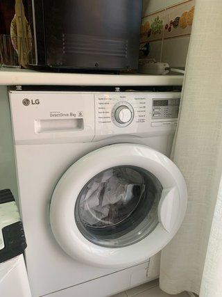 Lavadora LG DirectDrive 8kg