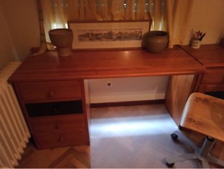 Dormitorio juvenil madera completo