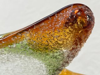 Lampada Vetro Soffiato Murano Mazzega
