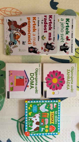 Lote de libros en checo