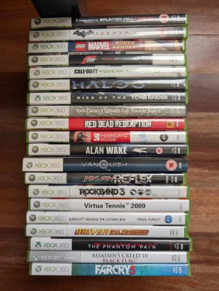 Lote 15 Juegos Xbox 360