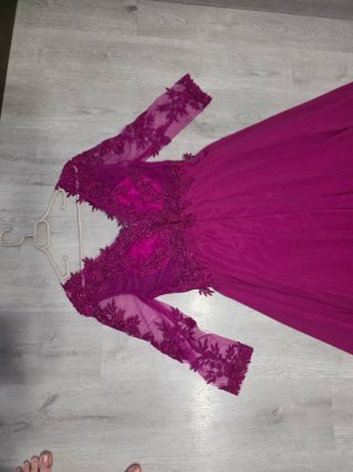 Vestido fiesta elegante talla 44