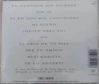 CD Platón Tu Canción Sin Nombre
