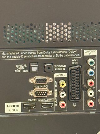 TV LG 32 con mando a distancia
