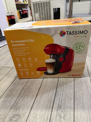Cafetera Tassimo Bosch Roja