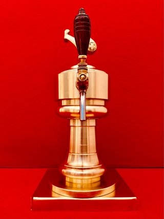 GRIFO DE CERVEZA CRUZCAMPO / BRONCE / AÑOS 90
