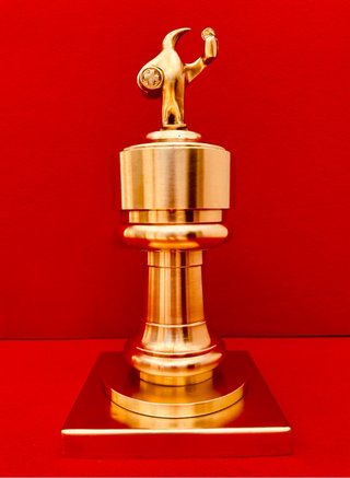 GRIFO DE CERVEZA CRUZCAMPO / BRONCE / AÑOS 90