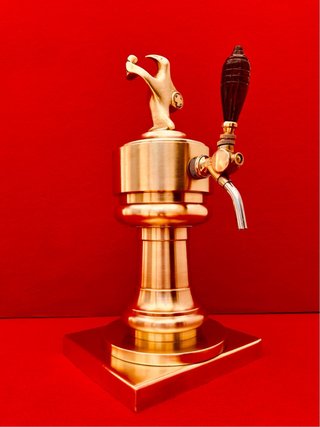 GRIFO DE CERVEZA CRUZCAMPO / BRONCE / AÑOS 90