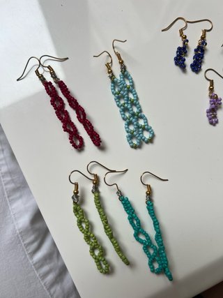 Pendientes hechos a mano