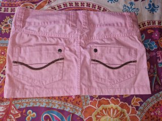 Minifalda rosa Pull&Bear