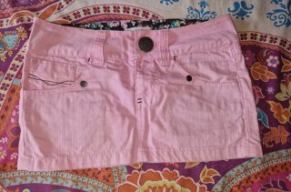 Minifalda rosa Pull&Bear