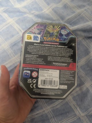 Lata Pokémon Xerneas EX Sellada Español