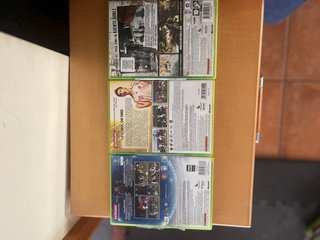 Xbox 360: Splinter Cell, PES 2009, PES 6