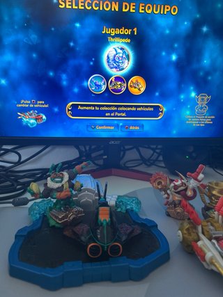 Skylanders Double Dare Trigger Happy + Thrillipede