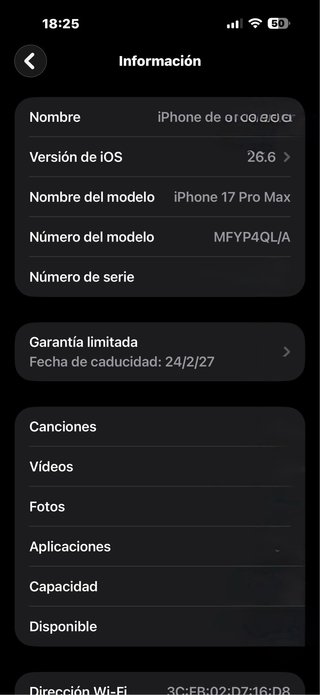 iPhone 17 Pro Max Azul