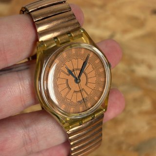 Orologio Swatch Flex Copper Dusk GK127