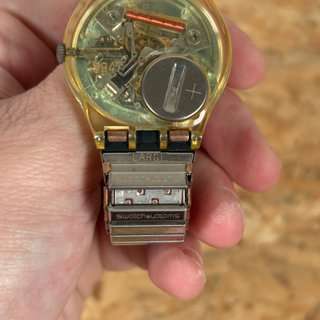 Orologio Swatch Flex Copper Dusk GK127